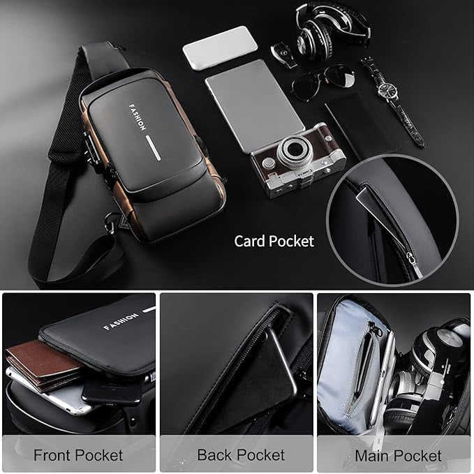 AirLock® Anti-Theft Sling Bag