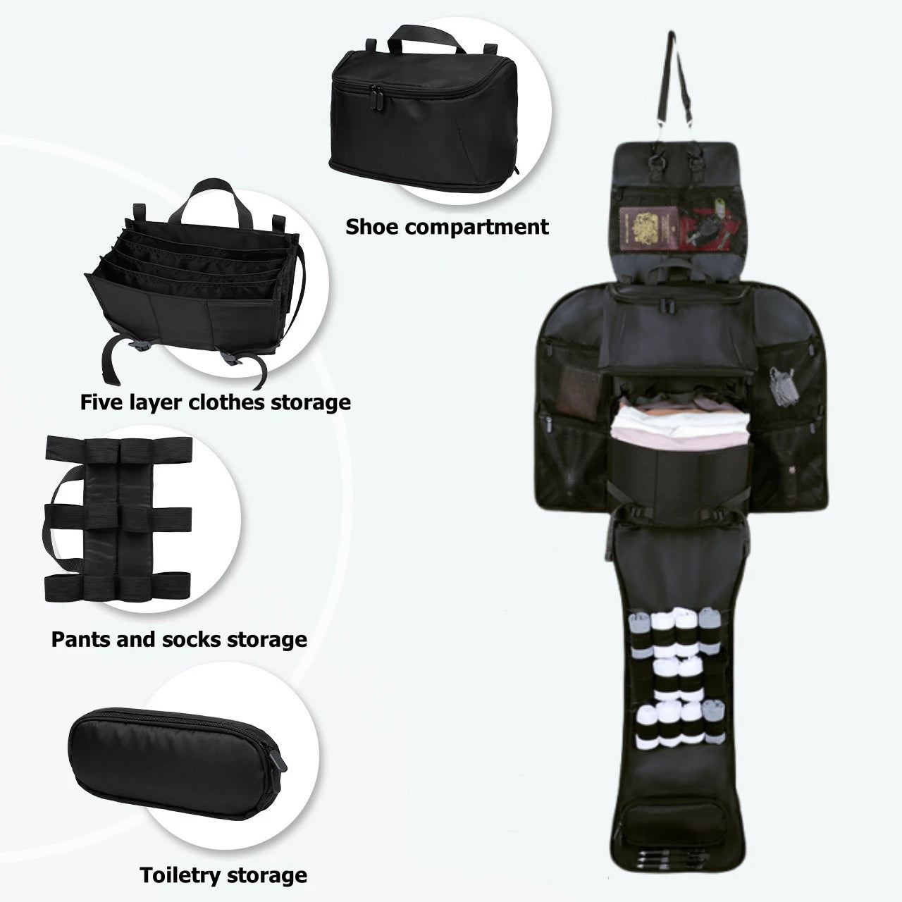 Hanger Travel Backpack